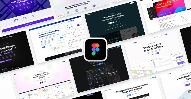 Design system overview in Figma